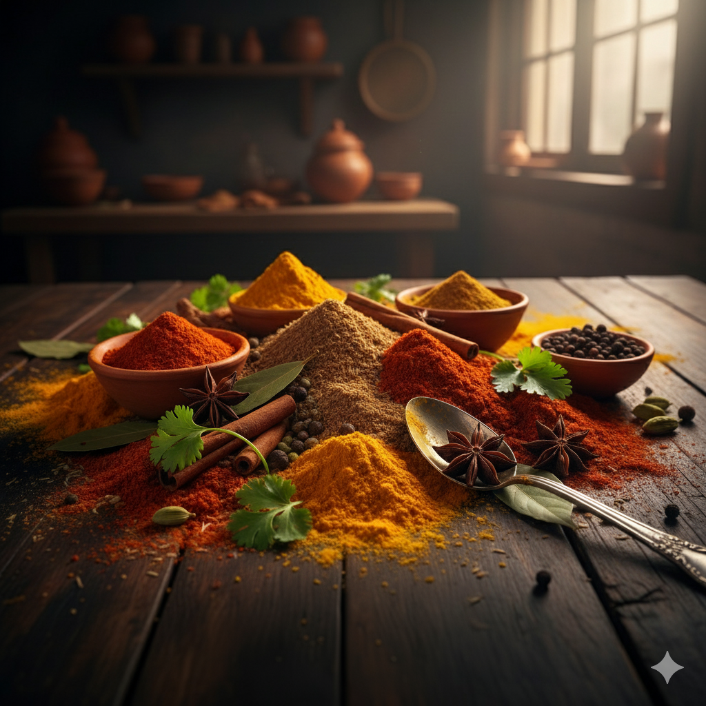 Premium spices from small farms