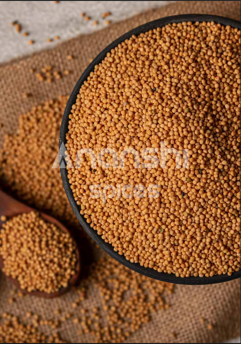 Yellow Mustard Seeds (Peeli Sarson)